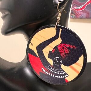 Large Afrocentric Bold Statement Earrings